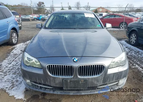 2012 BMW 528I xDrive из США, поврежденный, VIN WBAXH5C53CDW02705